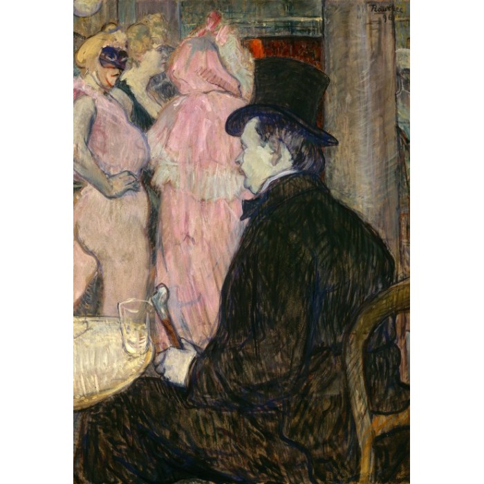 Puzzle  Grafika-F-31647 Henri de Toulouse-Lautrec : Maxime Dethomas, 1896