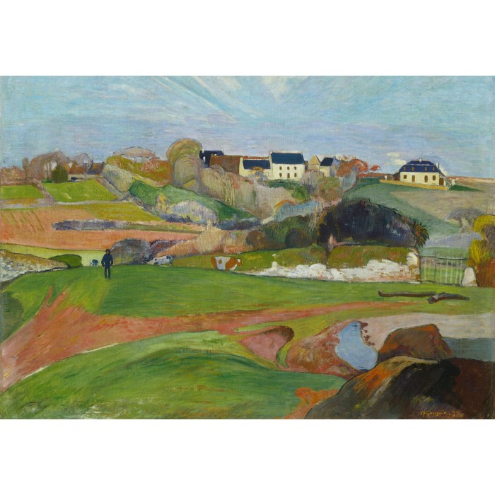 Paul Gauguin : Paysage à Pouldu, 1890