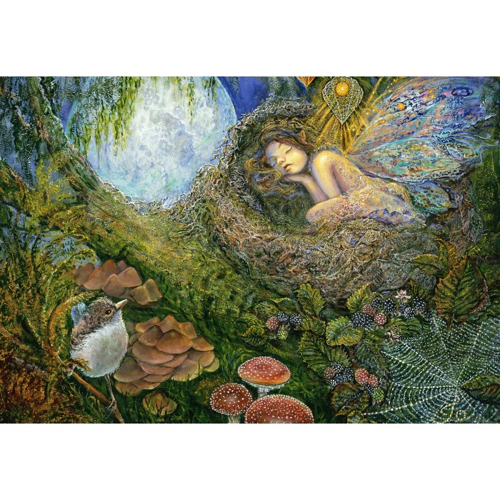 Puzzle  Grafika-F-31766 Josephine Wall - Fairy Nest