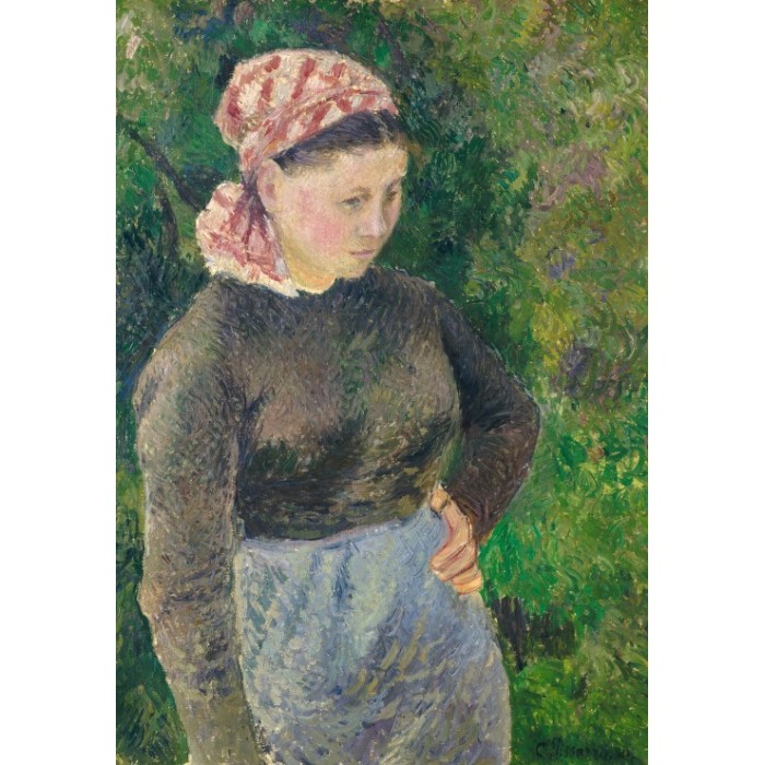 Puzzle  Grafika-F-31786 Camille Pissarro : Paysanne, 1880