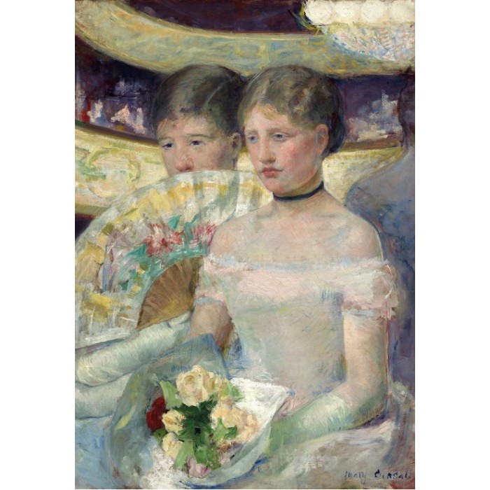 Puzzle  Grafika-F-31819 Mary Cassatt : The Loge, 1882