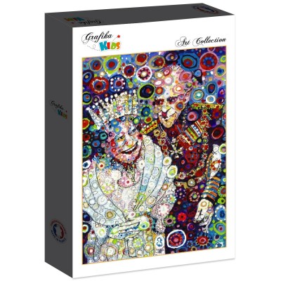 Puzzle Grafika-F-31974 Sally Rich - The Queen and Prince Philip
