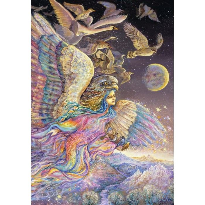 Puzzle  Grafika-F-31985 Josephine Wall - Ariel's Flight