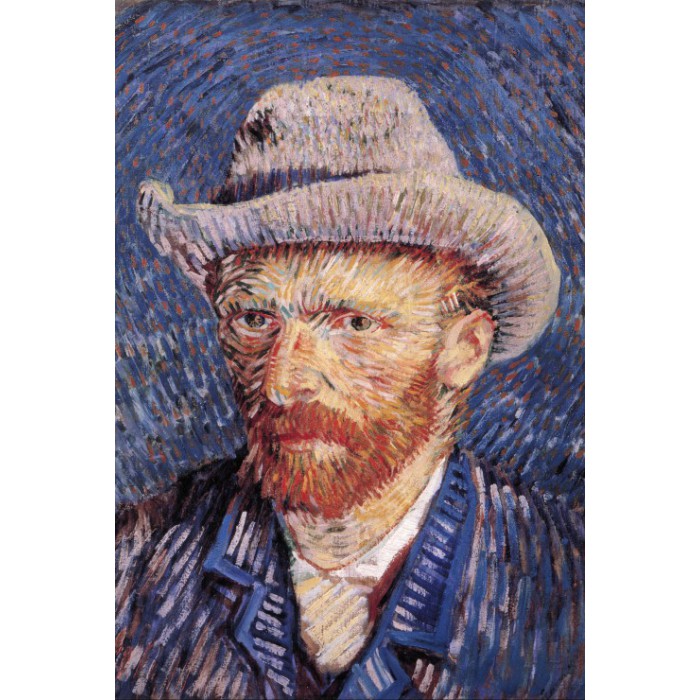 Puzzle  Grafika-F-32036 Vincent Van Gogh : Autoportrait, 1887-1888