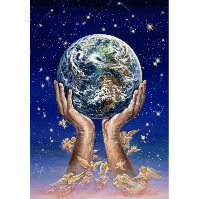 Puzzle  Grafika-F-32109 Josephine Wall - Hands of Love