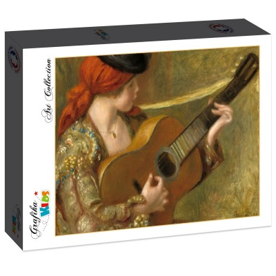 Puzzle Grafika-F-32146 Auguste Renoir : Jeune Femme Espagnole avec une Guitare, 1898