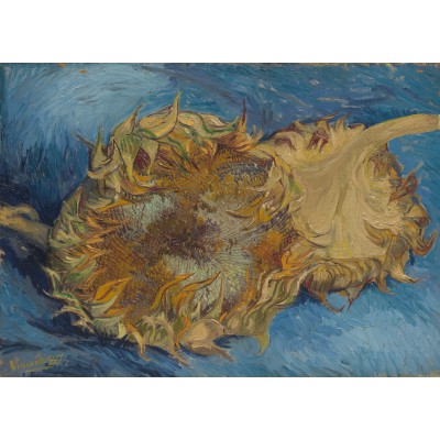 Puzzle Grafika-Kids-00431 Pièces Magnétiques - Van Gogh Vincent : Tournesols, 1887