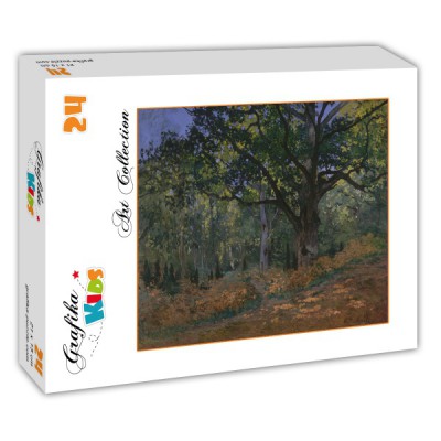 Puzzle Grafika-Kids-00473 Claude Monet: Fontainebleau, 1865