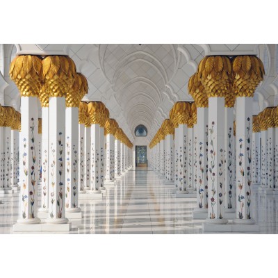 Puzzle Grafika-Kids-01146 Pièces XXL - Mosquée Cheikh Zayed, Abou Dabi, Emirats Arabes Unis