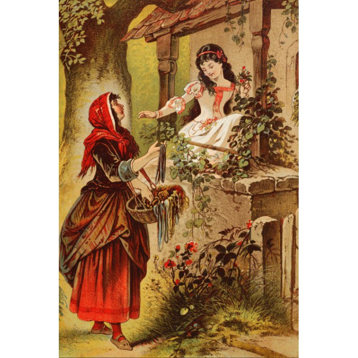 Puzzle   Blanche Neige, Illustration par Carl Offterdinger