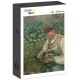 Camille Pissarro : Le Jardinier - Vieux Paysan avec Chou, 1883-1895