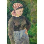 Puzzle   Camille Pissarro : Paysanne, 1880