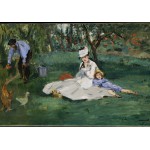 Puzzle   Edouard Manet : La Famille Monet dans leur Jardin à Argenteuil, 1874