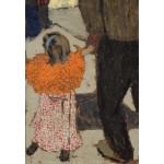 Puzzle   Edouard Vuillard : Enfant portant un foulard rouge, 1891