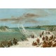 George Catlin : Portage Autour des chutes de Niagara à Table Rock, 1847-1848