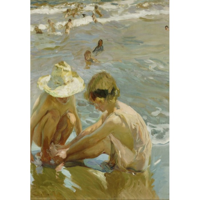 Puzzle   Joaquin Sorolla y Bastida : Le Pied Blessé, 1909