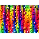Puzzle   Pièces magnétiques - Bulles Multicolores