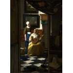   Puzzle Magnétique - Vermeer Johannes : La lettre d'amour, 1669-1670