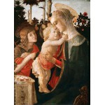 Puzzle   Sandro Botticelli: La Vierge à l'Enfant, le Jeune Saint Jean-Baptiste, 1470-1475