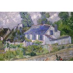 Puzzle   Van Gogh Vincent : Maison à Auvers, 1890