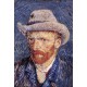 Vincent Van Gogh : Autoportrait, 1887-1888