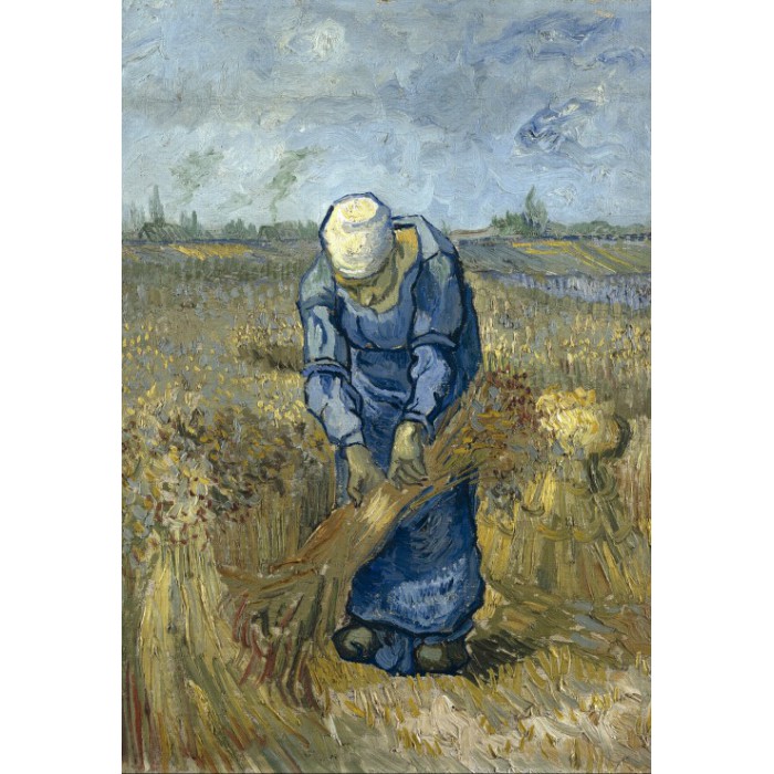 Puzzle   Vincent Van Gogh: Femme Paysan d'après Millet