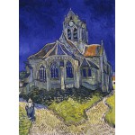 Puzzle   Vincent van Gogh : L'église d'Auvers-sur-Oise, 1890