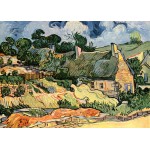 Puzzle   Vincent van Gogh : Les chaumes de Cordeville, 1890