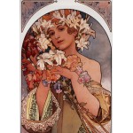 Puzzle   Alfons Mucha : La Fleur, 1897