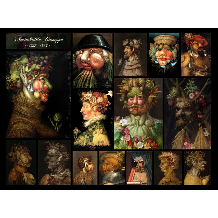 Puzzle   Arcimboldo Giuseppe - Collage