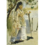 Puzzle   Auguste Renoir : Femme à la Barrière, 1866