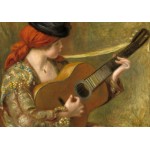 Puzzle   Auguste Renoir : Jeune Femme Espagnole avec une Guitare, 1898