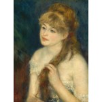 Puzzle   Auguste Renoir : Jeune Femme Tressant ses Cheveux, 1876