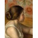 Auguste Renoir : Tête de Jeune Fille, 1890