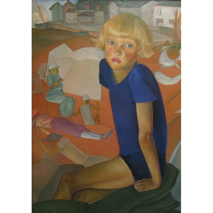 Puzzle   Boris Grigoriev : Portrait du Fils de l'Artiste - Kirill, 1920