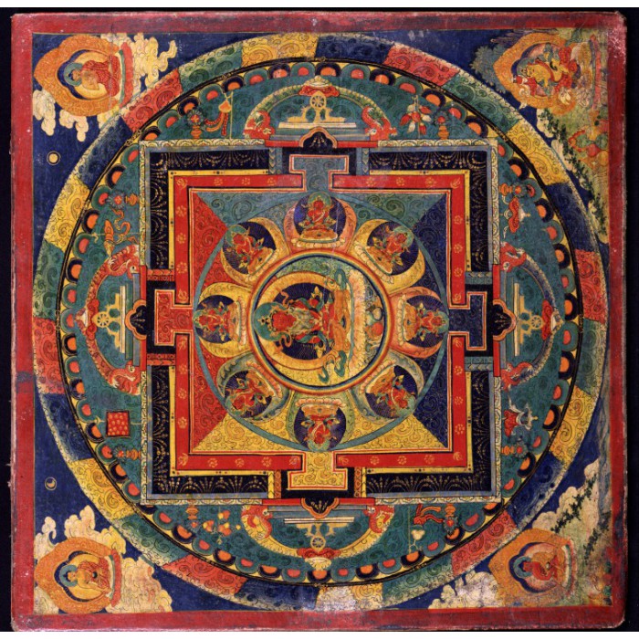 Puzzle   Ecole Tibétaine - Mandala d'Amitabha