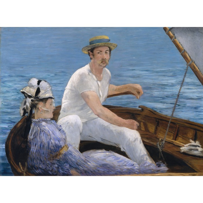 Puzzle   Edouard Manet : En Bateau, 1874