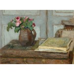 Puzzle   Edouard Vuillard : La palette de l'Artiste et un Vase avec des Roses, 1898