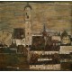 Egon Schiele : Stein sur le Danube II, 1913
