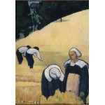 Puzzle   Emile Bernard: La Moisson, 1888