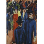 Puzzle   Ernst Ludwig Kirchner : Scène de rue à Berlin, 1913