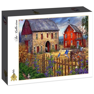 Puzzle Grafika-F-30087 Chuck Pinson - The Bluebirds' Song