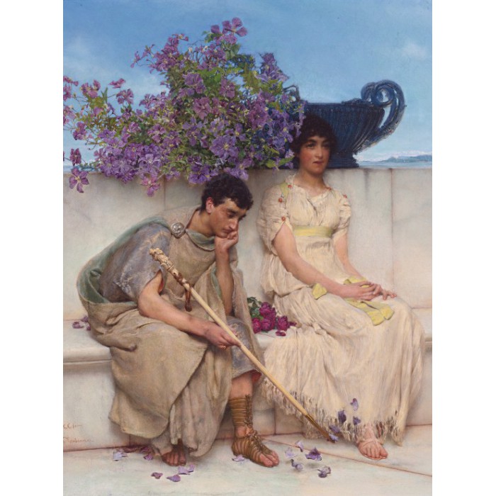 Puzzle  Grafika-F-30122 Sir Lawrence Alma-Tadema : An eloquent silence