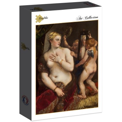Puzzle Grafika-F-30142 Titien : Vénus au Miroir