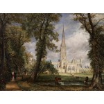 Puzzle  Grafika-F-30148 John Constable : La Cathédrale de Salisbury, 1825