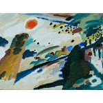 Puzzle  Grafika-F-30163 Wassily Kandinsky - Romantic Landscape, 1911