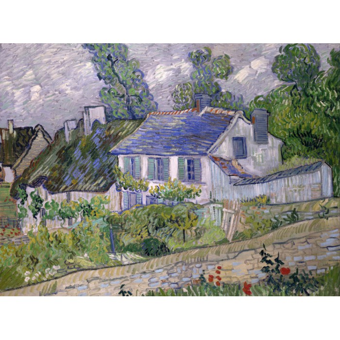 Puzzle  Grafika-F-30171 Van Gogh Vincent : Maison à Auvers, 1890