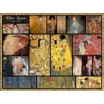 Puzzle  Grafika-F-30210 Collage - Gustav Klimt