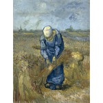 Puzzle  Grafika-F-30217 Vincent Van Gogh: Femme Paysan d'après Millet