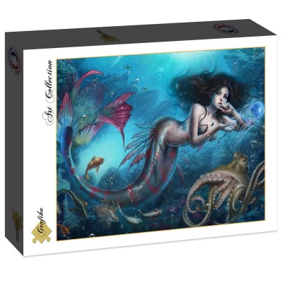 Puzzle Grafika-F-30265 As Deep as my Song goes